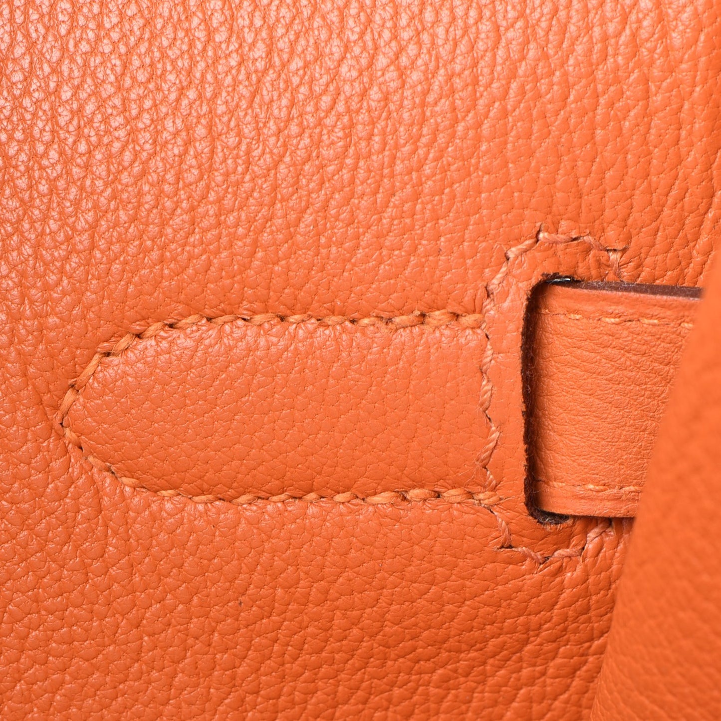 Togo Vibrato Birkin 35 Orange