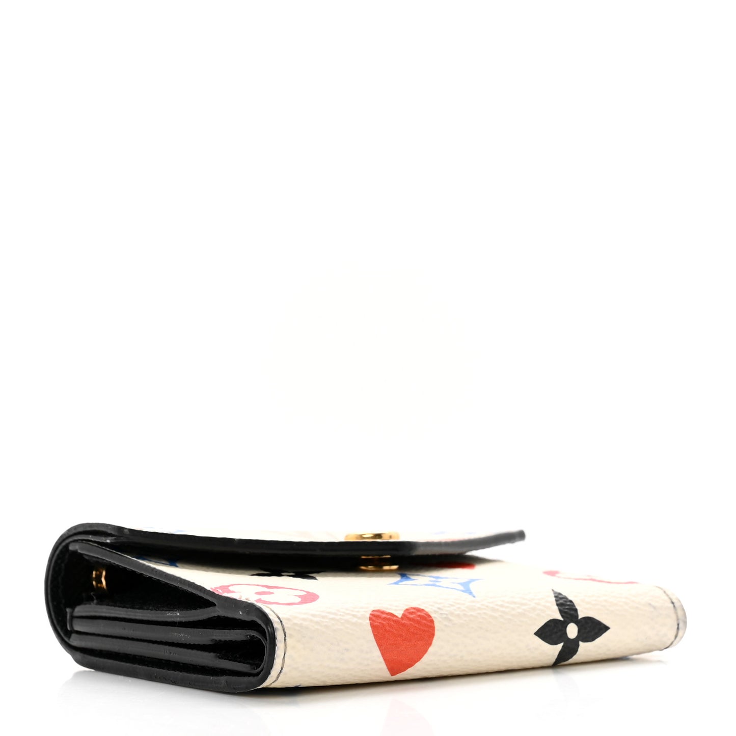 Game On Monogram Zoe Wallet White