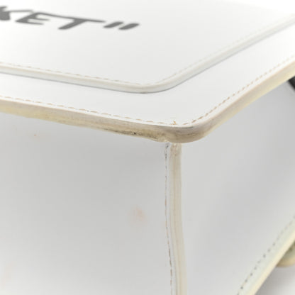 Off-White Calfskin Cash Jitney 1.0 Shoulder Bag White 16 of 18