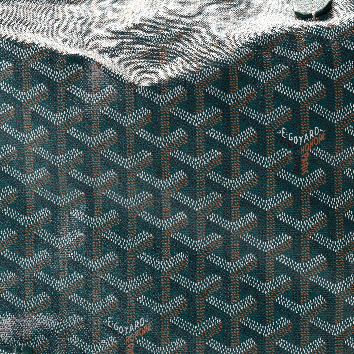 Goyard Goyardine Saint Louis GM Green 8 of 9