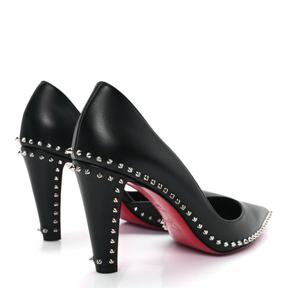 Christian Louboutin Calfskin Vidura 85 Pumps 38.5 Black 5 of 9