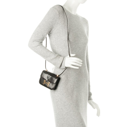 Hermes Shiny Alligator Micro Constance 14 Ebene 2 of 8