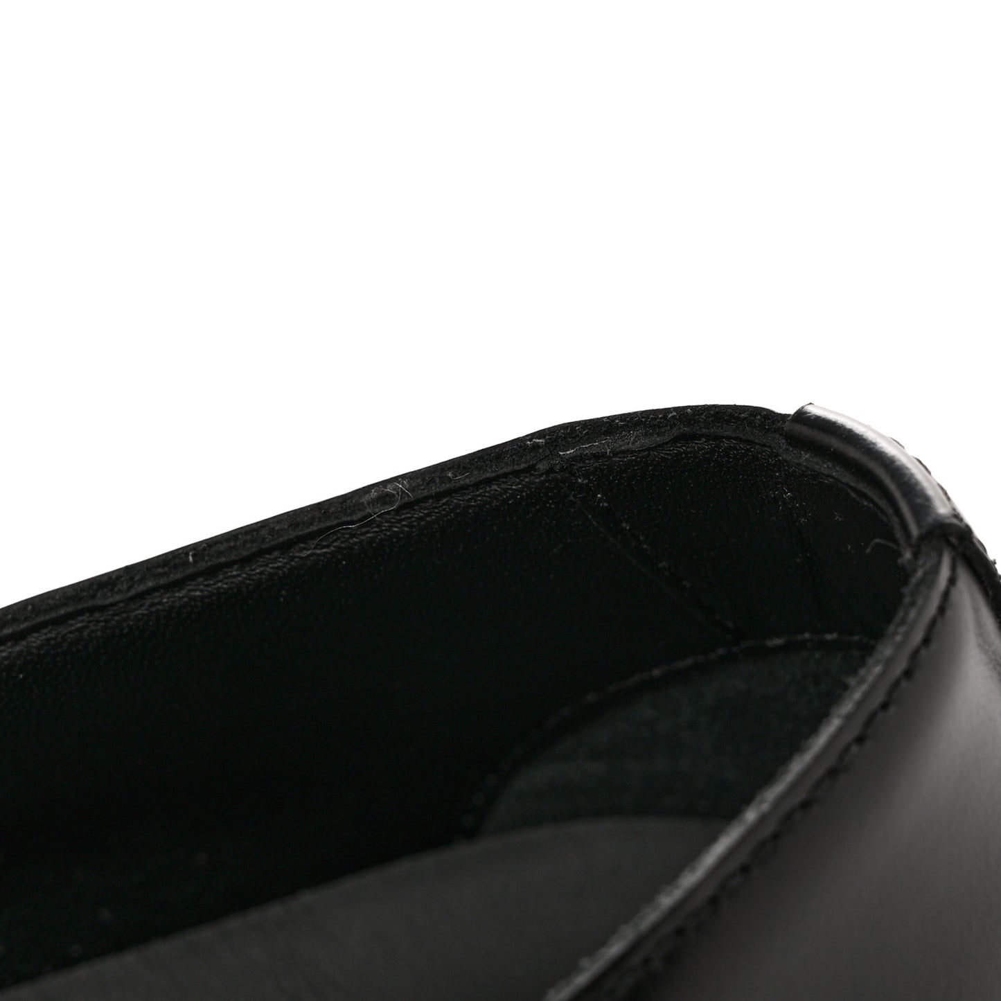 Glazed Calfskin Hoxton Oxford 37 Black