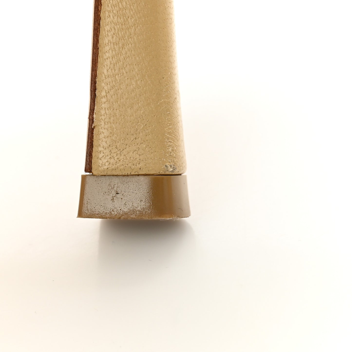 Lambskin Stretch Mule Sandals 39.5 Nude