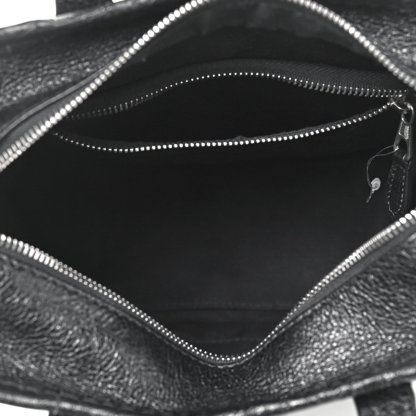 Agneau XS Bazar Shopper Tote Black
