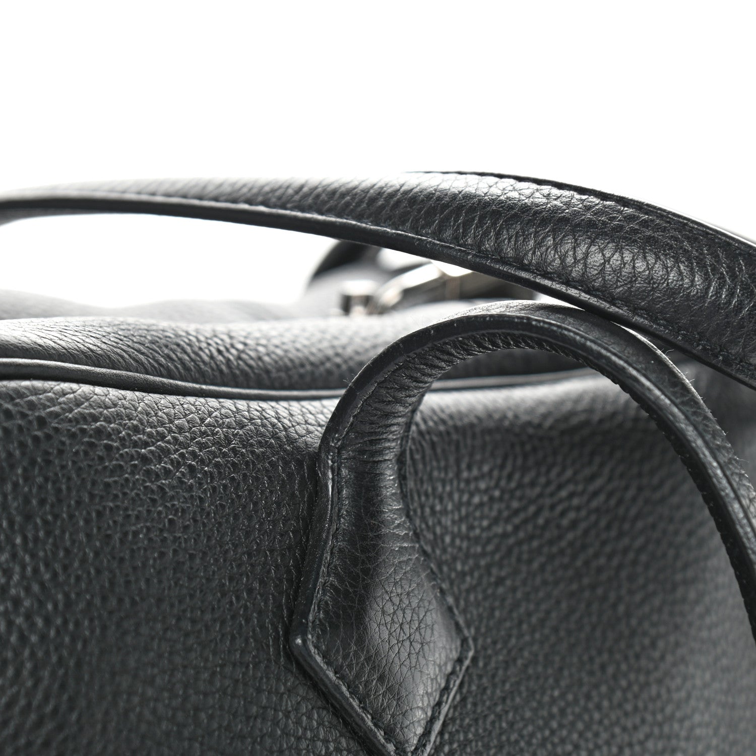 Hermes Taurillon Clemence Victoria II 35 Black 8 of 8