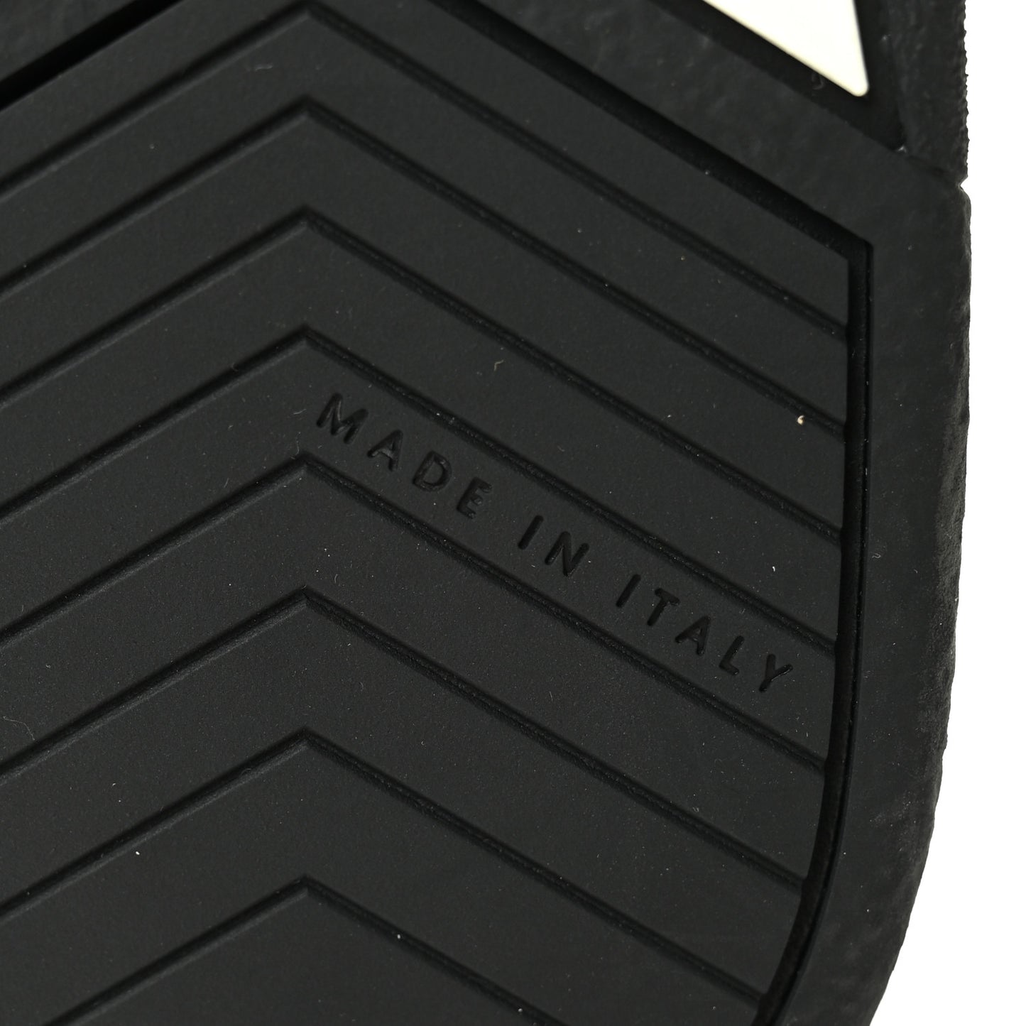 Calfskin Suede Logo Sneakers 38 Black