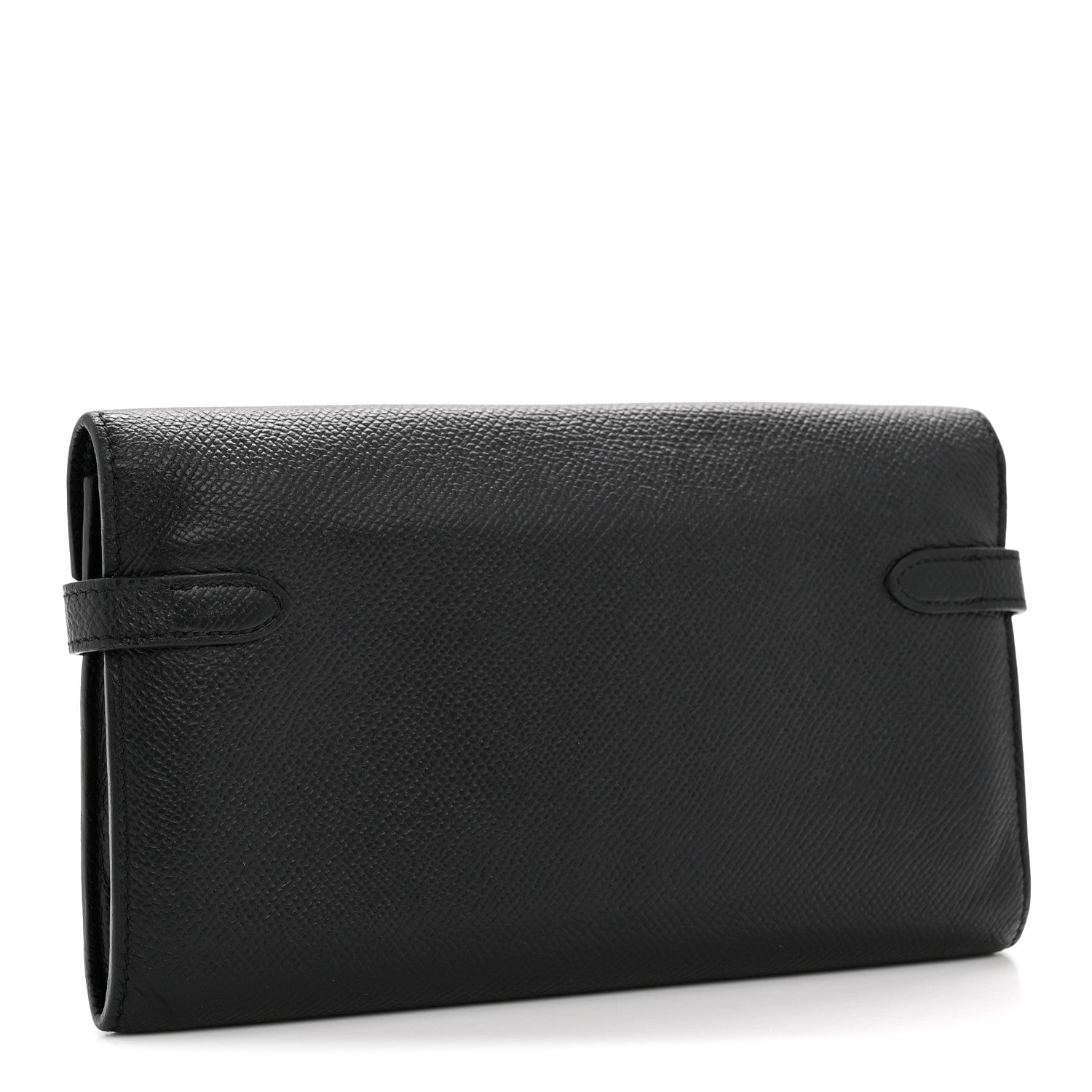 Hermes Epsom Kelly Longue Wallet Black 3 of 11