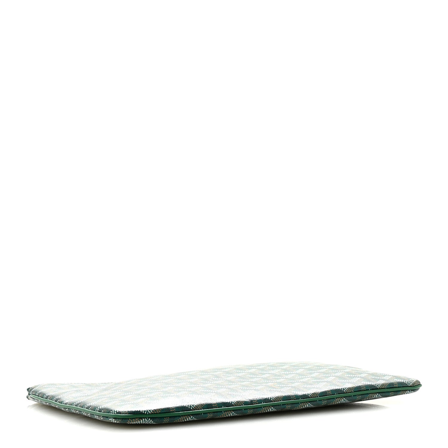 Goyard Goyardine Senat Pochette MM Green 4 of 8