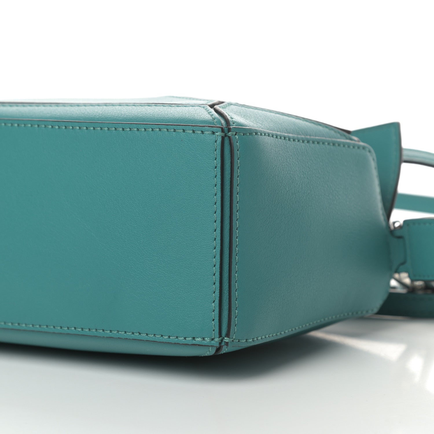 Loewe Calfskin Mini Puzzle Bag Emerald Green 10 of 11