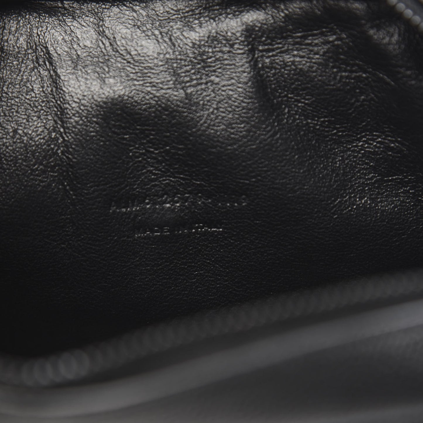 Grain De Poudre Matelasse Monogram Mini Lou Camera Bag Black