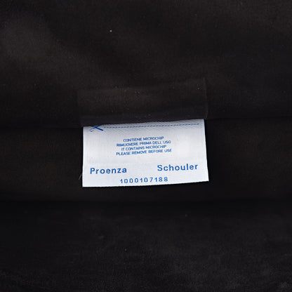Proenza Schouler Pebbled Calfskin PS Courier Backpack Black 7 of 14