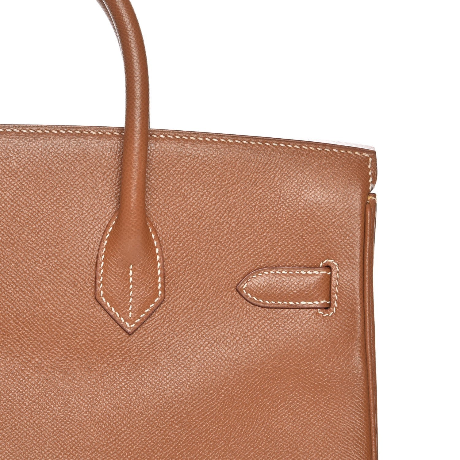 Hermes Courchevel HAC Birkin 32 Gold 27 of 31