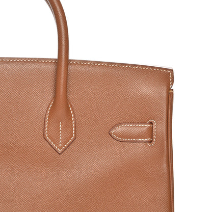 Hermes Courchevel HAC Birkin 32 Gold 27 of 31