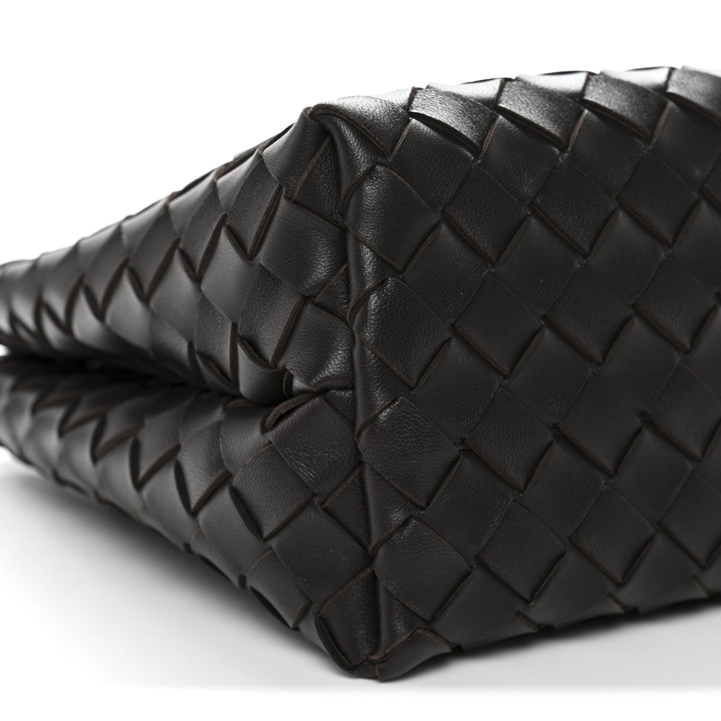 Nappa Intrecciato Small Andiamo Shoulder Bag Fondant