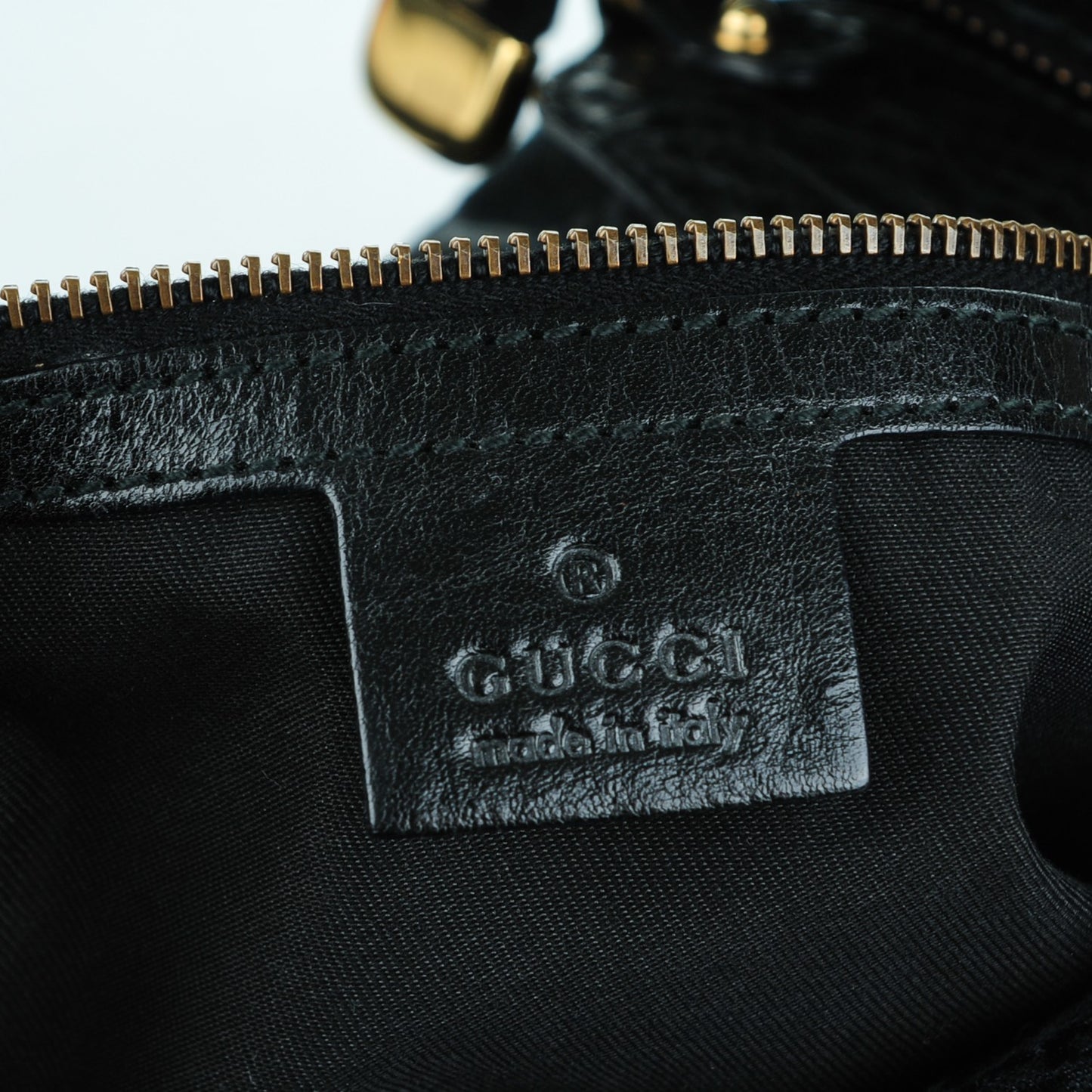 Monogram Medium Jockey Hobo Black