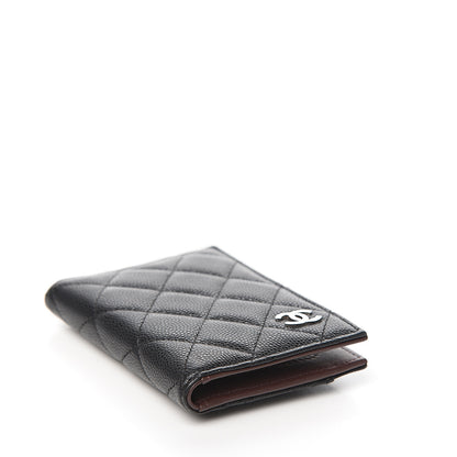 Chanel Caviar Quilted Card Holder Wallet Black 3 of 7