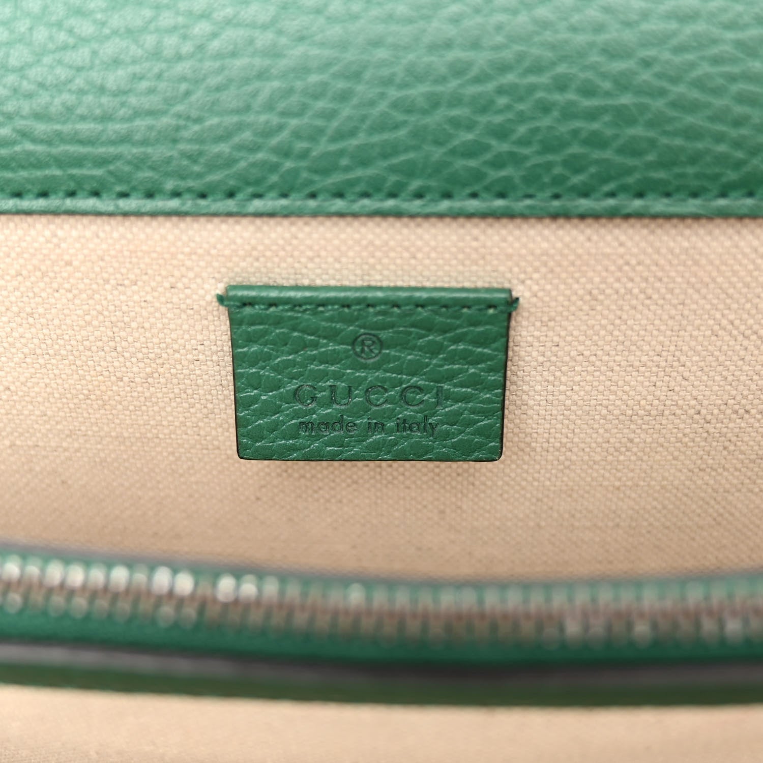 Gucci Pebbled Calfskin Small Dionysus Shoulder Bag Emerald 6 of 9