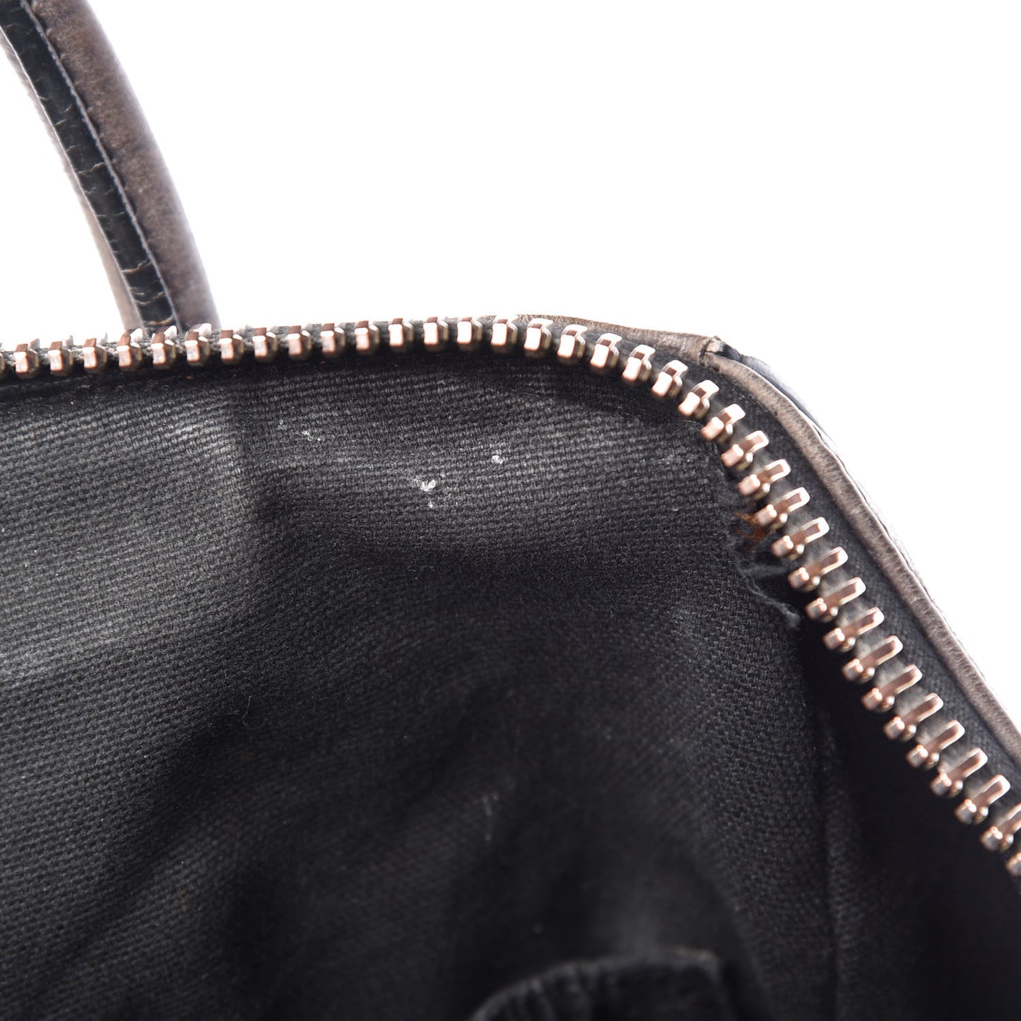 Nubuck Crocodile Embossed Medium Antigona Washed Black