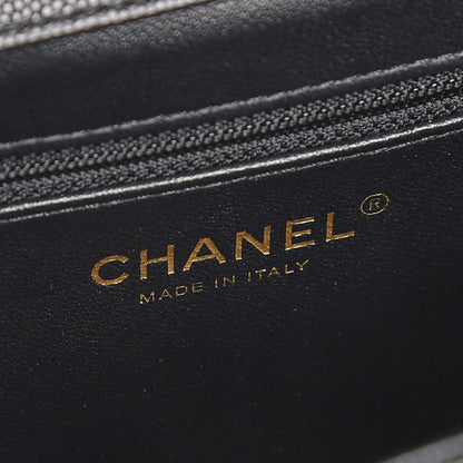 Chanel Caviar Quilted Medium Business Affinity Flap Black 6 of 8