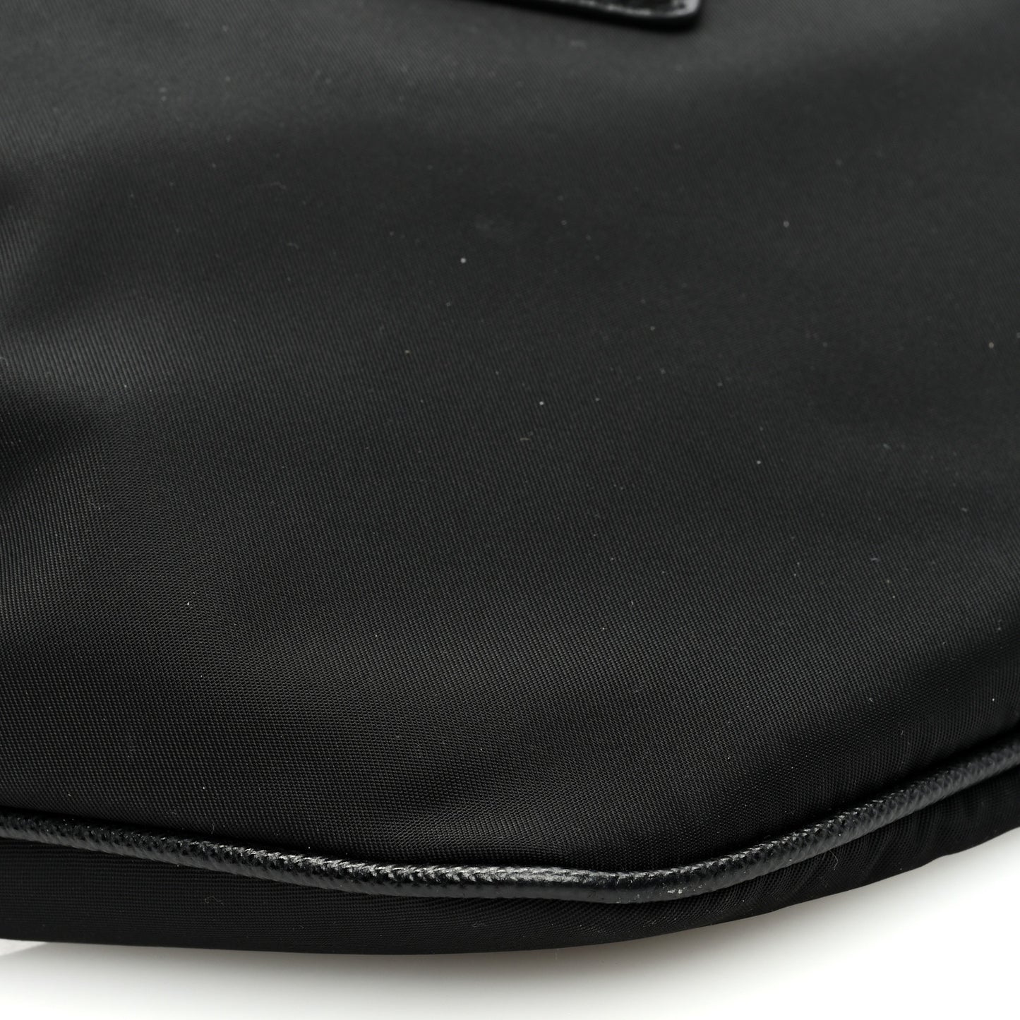 Re-Nylon Saffiano Belt Bag Black
