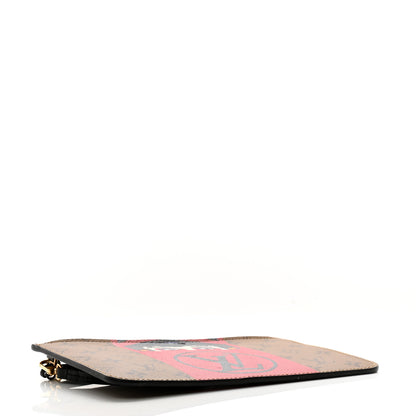 Louis Vuitton Reverse Monogram Kabuki MM GM Pochette 4 of 9