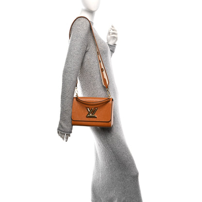 Louis Vuitton Epi Twist Shoulder Bag MM Gold Honey 2 of 10