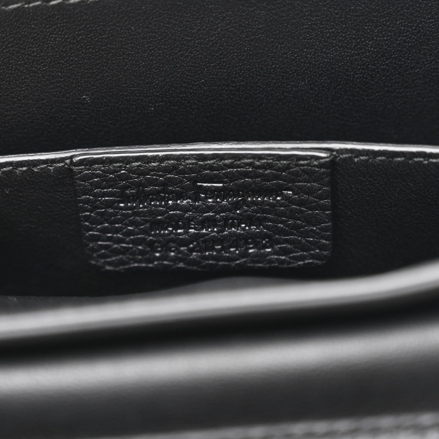 Calfskin Small Margot Top Handle Satchel Black