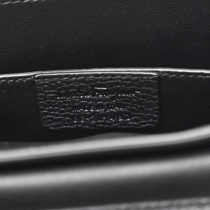 Salvatore Ferragamo Calfskin Small Margot Top Handle Satchel Black 8 of 11