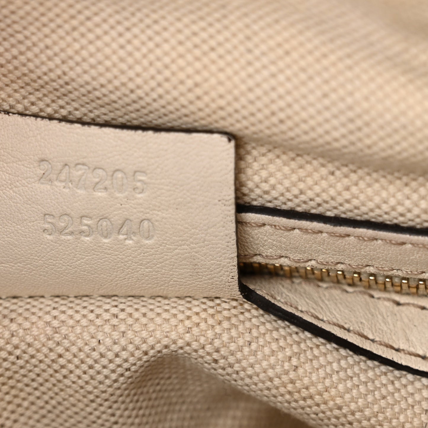 Calfskin Vintage Web Medium Boston White