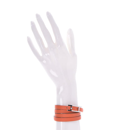 Hermes Swift Hapi 3 MM Triple Tour Bracelet S Mangue 2 of 9