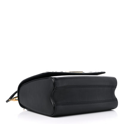 Louis Vuitton Calfskin Since 1854 Embroidered Twist MM Black 5 of 9
