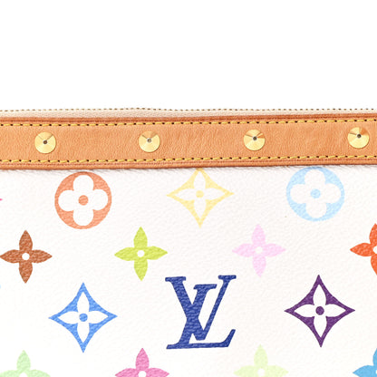 Louis Vuitton Monogram Multicolor Pochette Accessories White 7 of 13