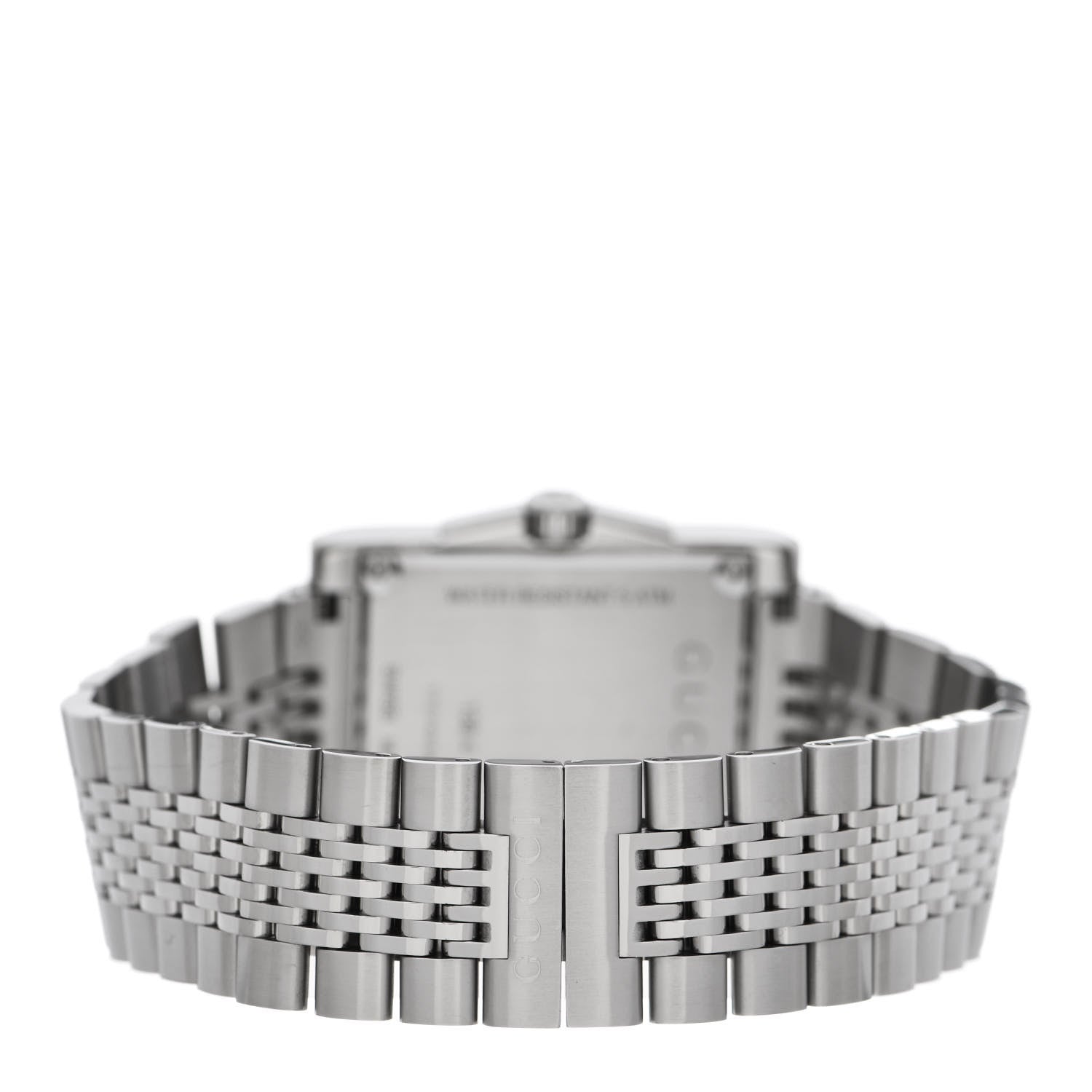 Gucci Stainless Steel 32mm G-Timeless Rectangle Quartz Watch 3 of 4
