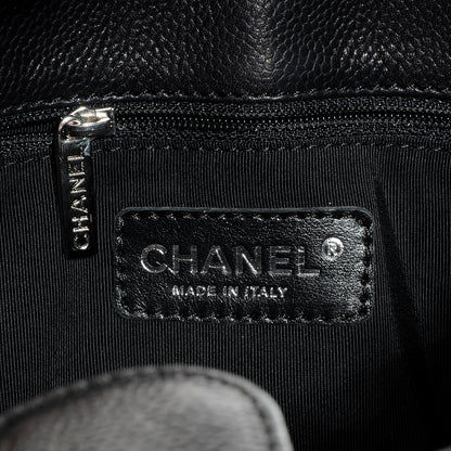 Chanel Caviar Petit Shopping Tote PST Black 7 of 8