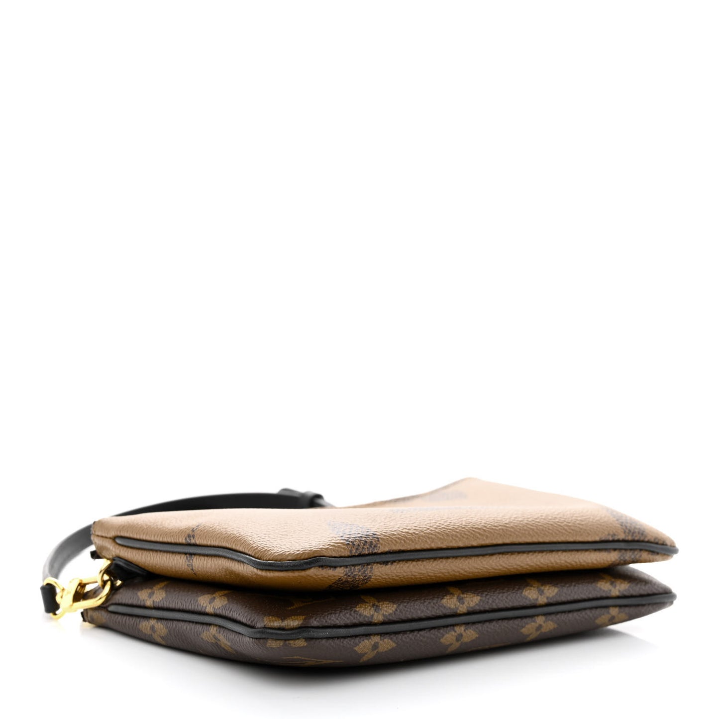 Reverse Monogram Giant Double Zip Pochette
