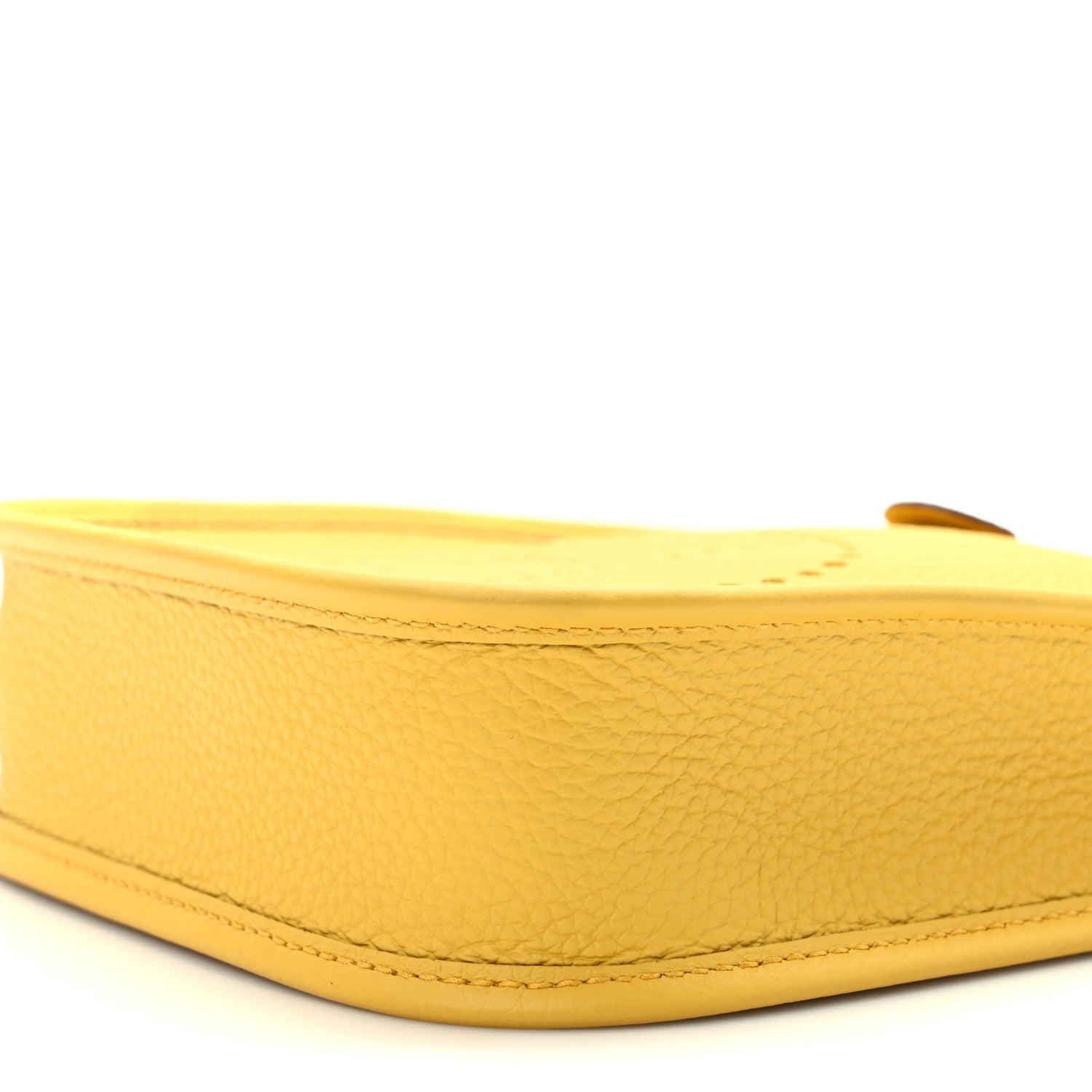 Hermes Taurillon Clemence Evelyne TPM Jaune Ambre 9 of 10