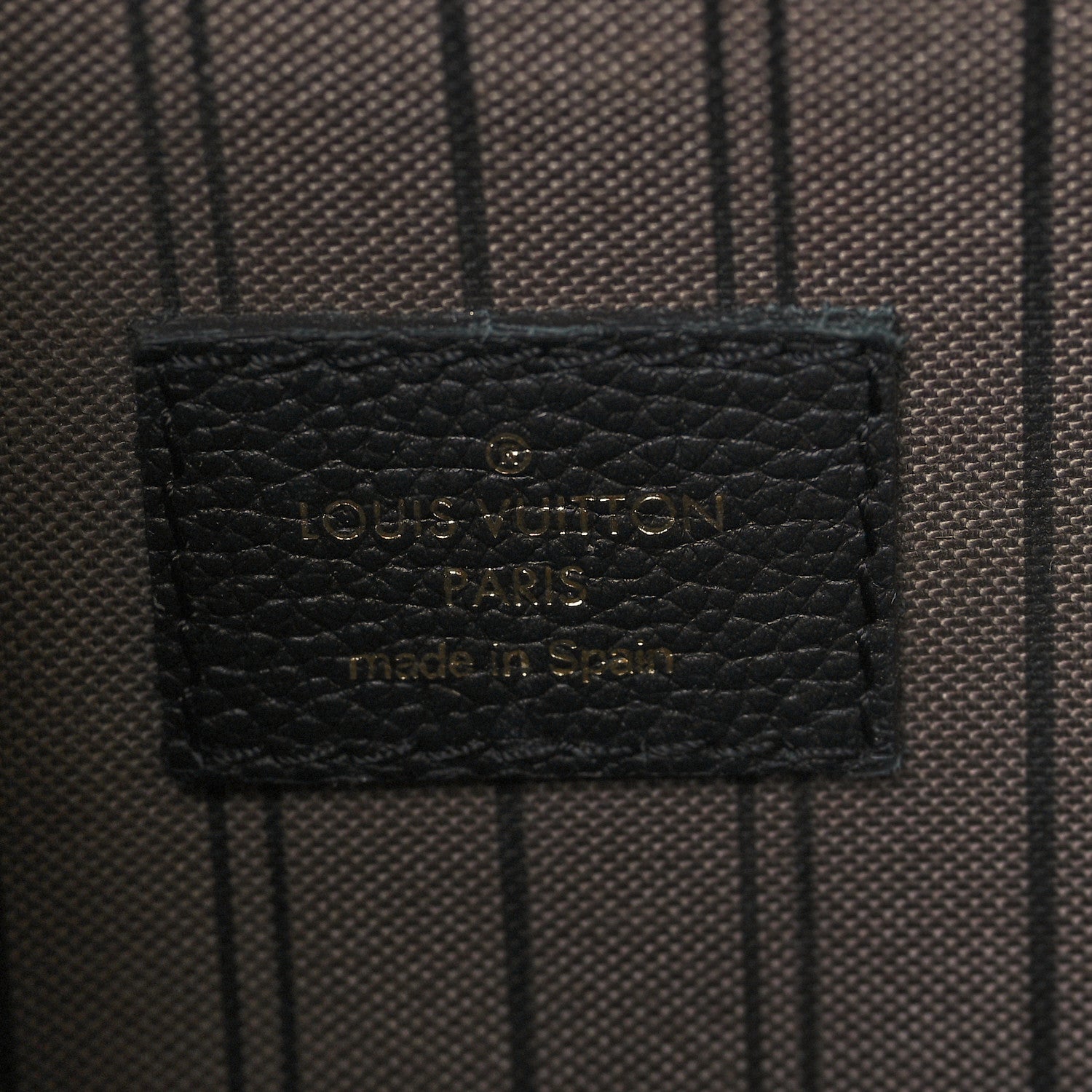 Louis Vuitton Empreinte Pochette Metis Black 6 of 12