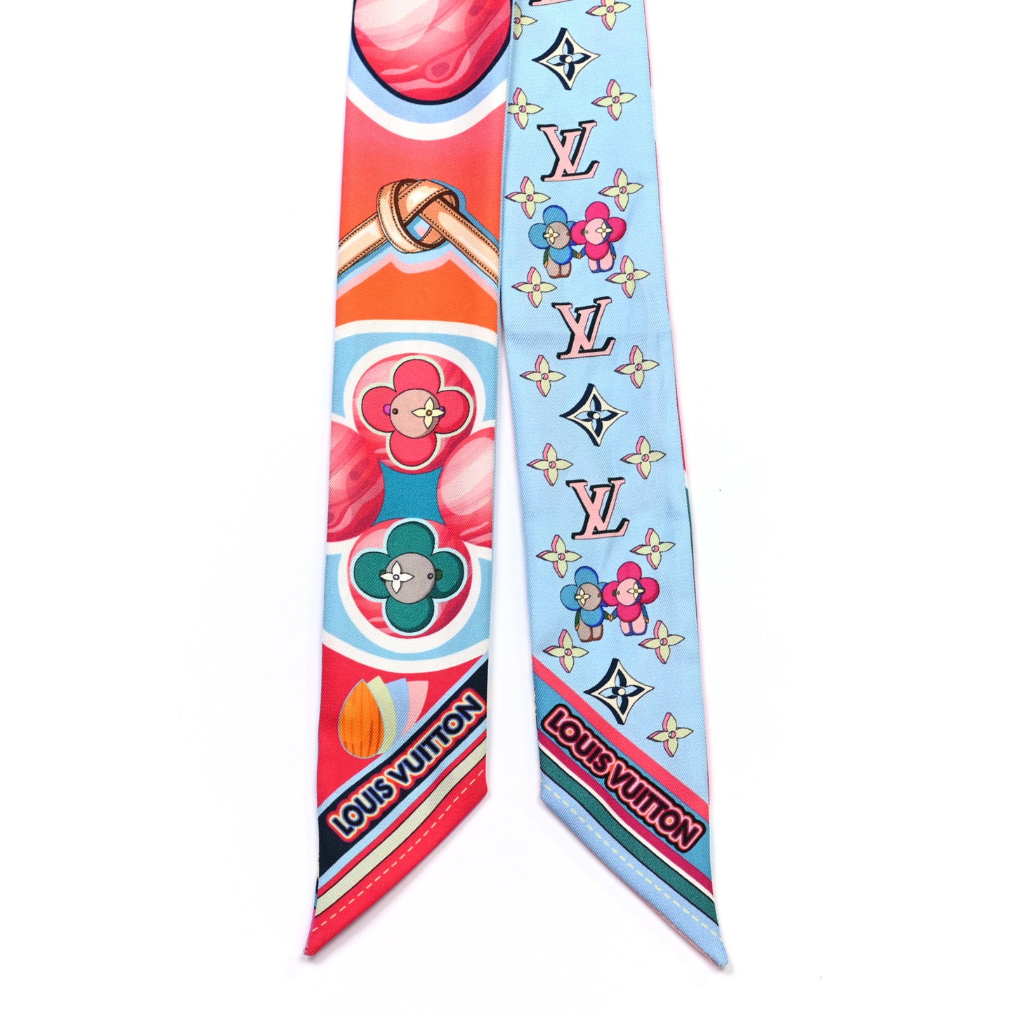 Silk Monogram Astro Gemini BB Bandeau Blue