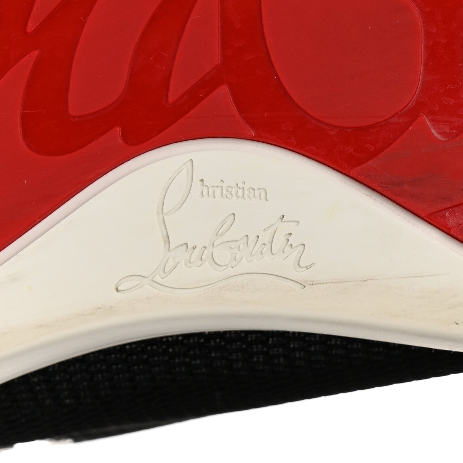 Christian Louboutin Patent Mesh Mens Lou Spikes Orlato Sneakers 41 Version Multicolor 7 of 7