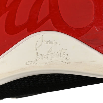 Christian Louboutin Patent Mesh Mens Lou Spikes Orlato Sneakers 41 Version Multicolor 7 of 7