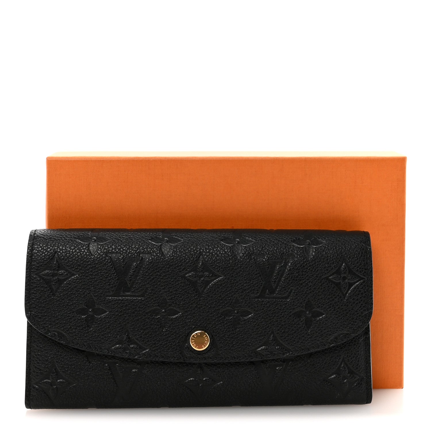 Louis Vuitton Empreinte Emilie Wallet Black Dune 7 of 7