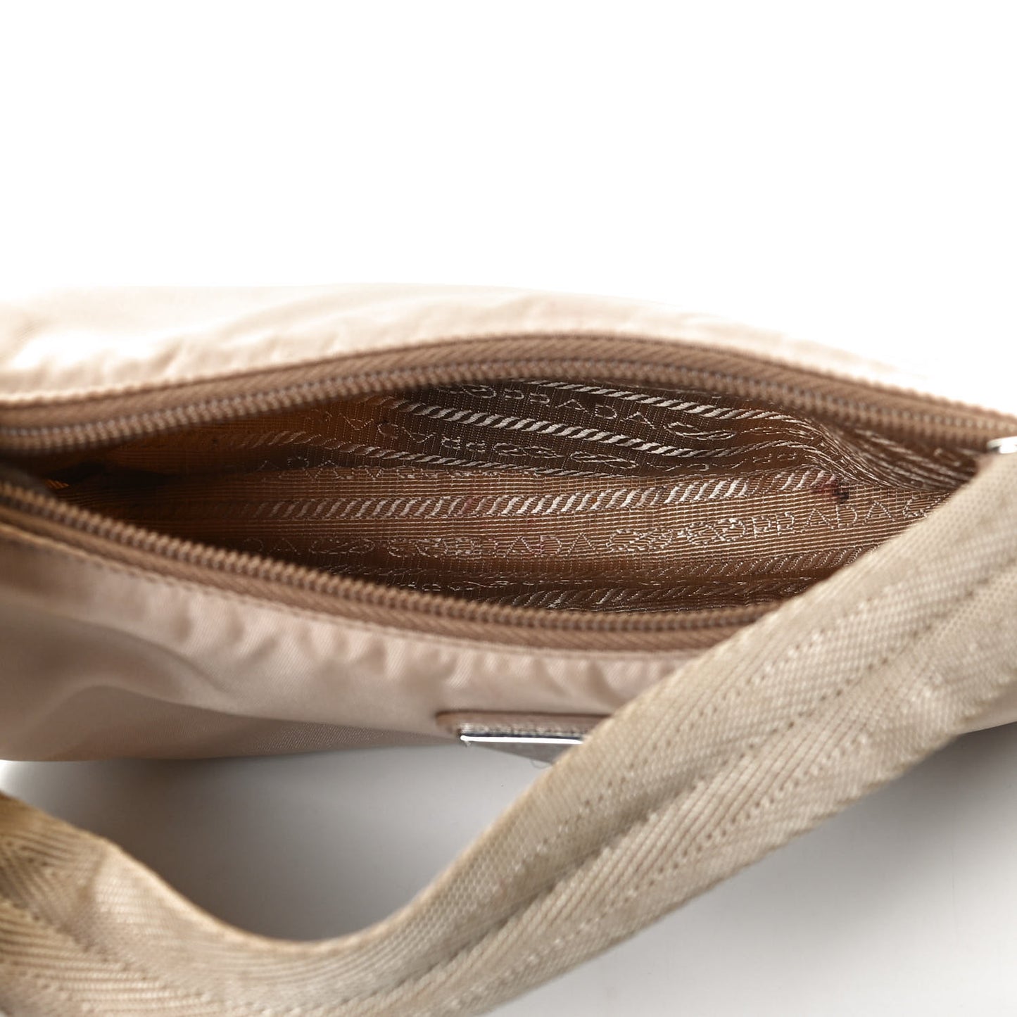 Tessuto Nylon Mini Re-Edition 2000 Bag Cammeo