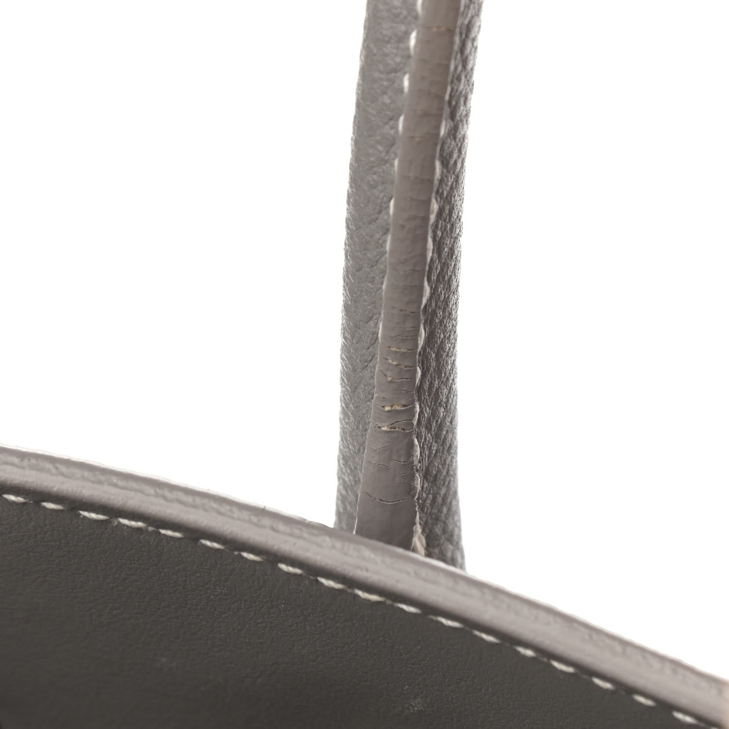 Saint Laurent Grained Calfskin Topstich Baby Sac De Jour Fog 17 of 17