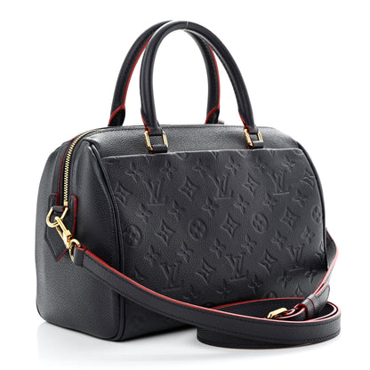 Louis Vuitton Empreinte Speedy Bandouliere 25 NM Marine Rouge 3 of 10