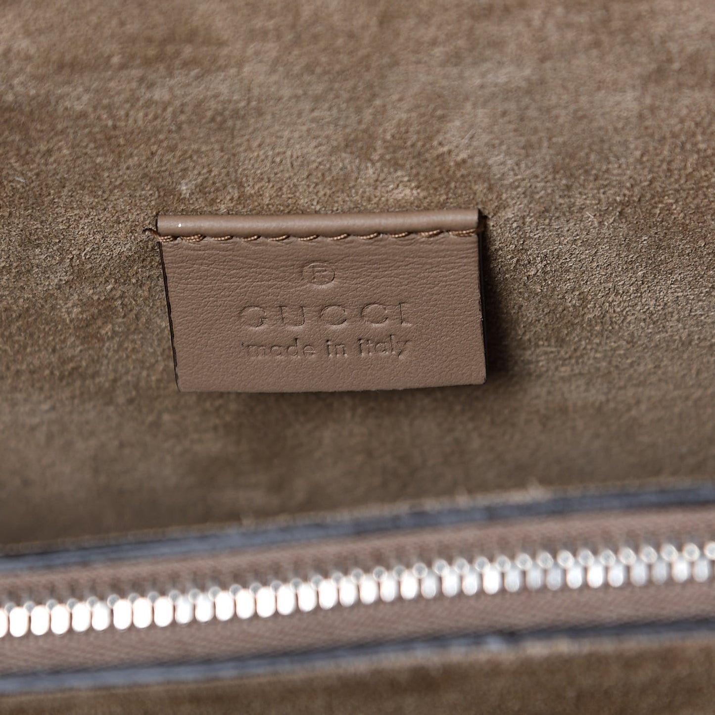 GG Supreme Monogram Small Dionysus Shoulder Bag Taupe