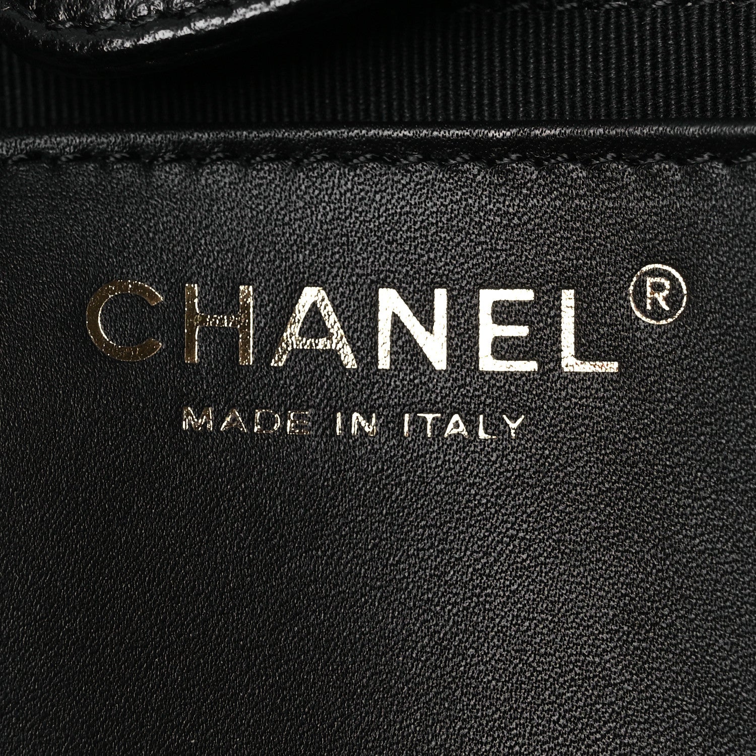 Chanel Caviar Stitched Pocket CC Large Tote Black 7 of 14