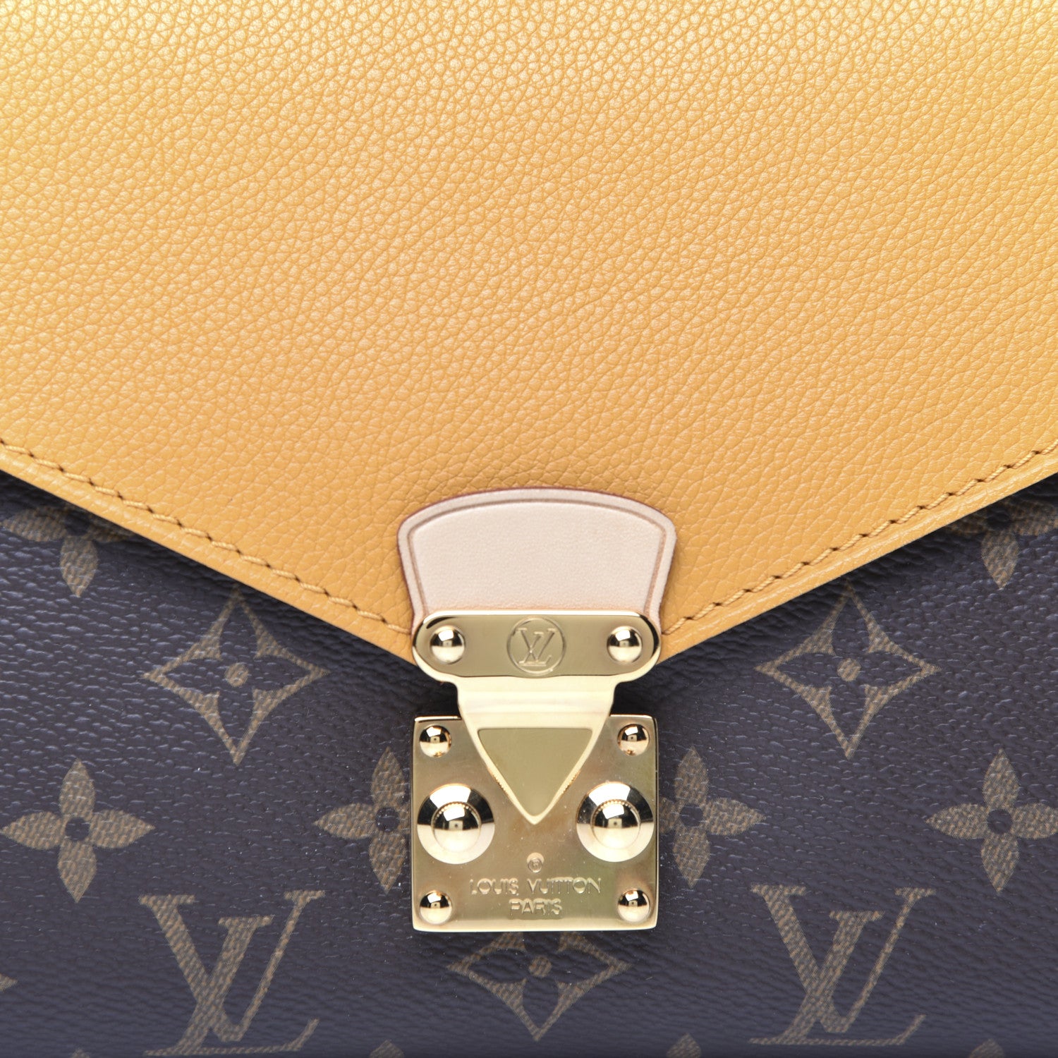 Louis Vuitton Monogram Pallas Chain Safran 10 of 11