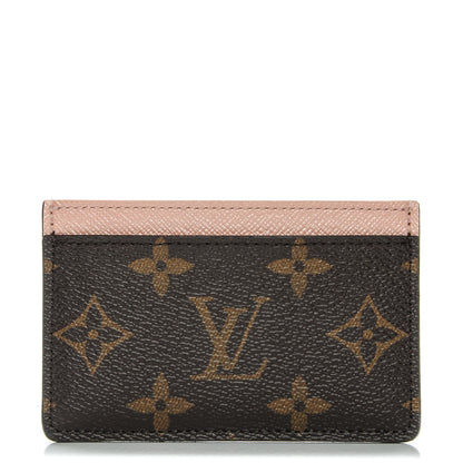 Louis Vuitton Monogram Card Holder Rose Nacre 1 of 6