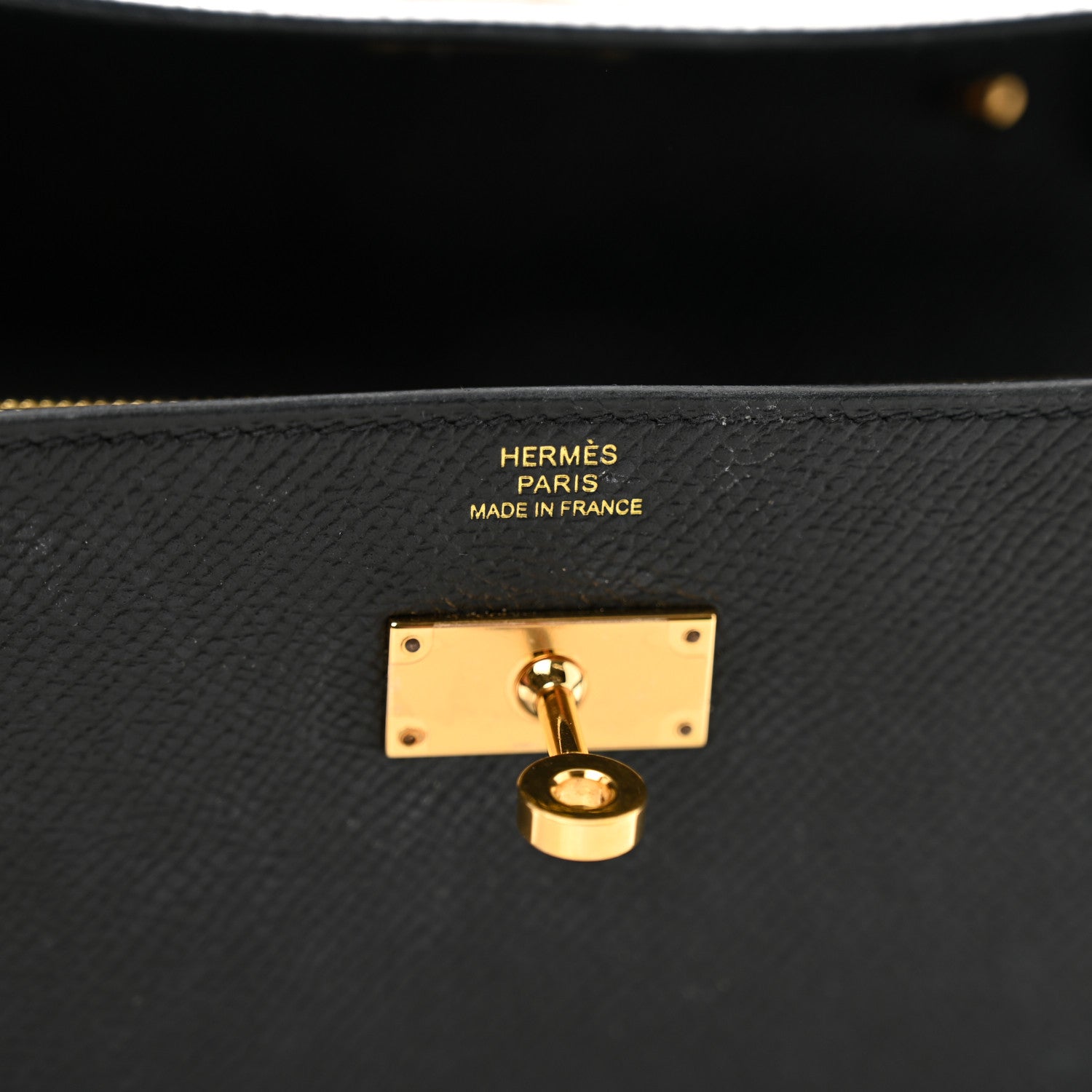 Hermes Epsom Kelly Wallet To Go Black 7 of 15